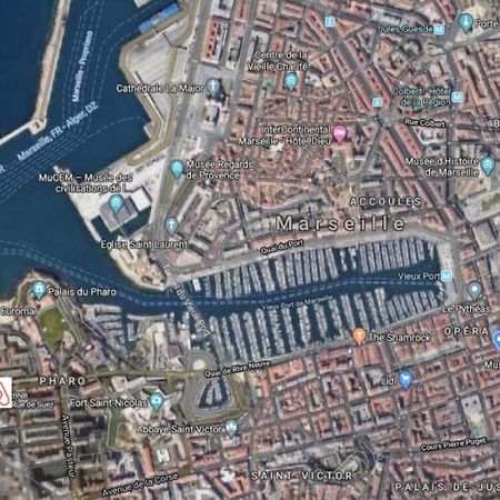 "Le Suez" Appartement Au Bord De Mer Catalans-Pharo Marseille Exteriér fotografie