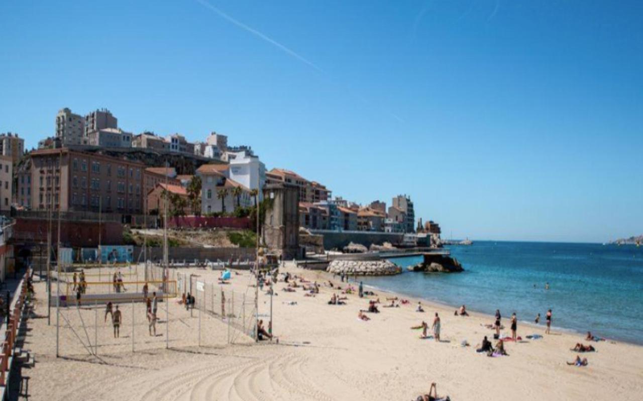 "Le Suez" Appartement Au Bord De Mer Catalans-Pharo Marseille Exteriér fotografie